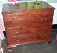 Cherry Chippendale Chest